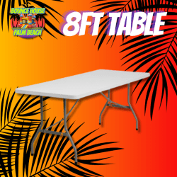 8 ft table