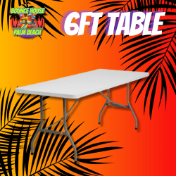 6 ft table