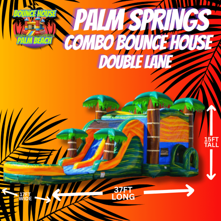 Palm Springs Dual lane Bounce / slide combo